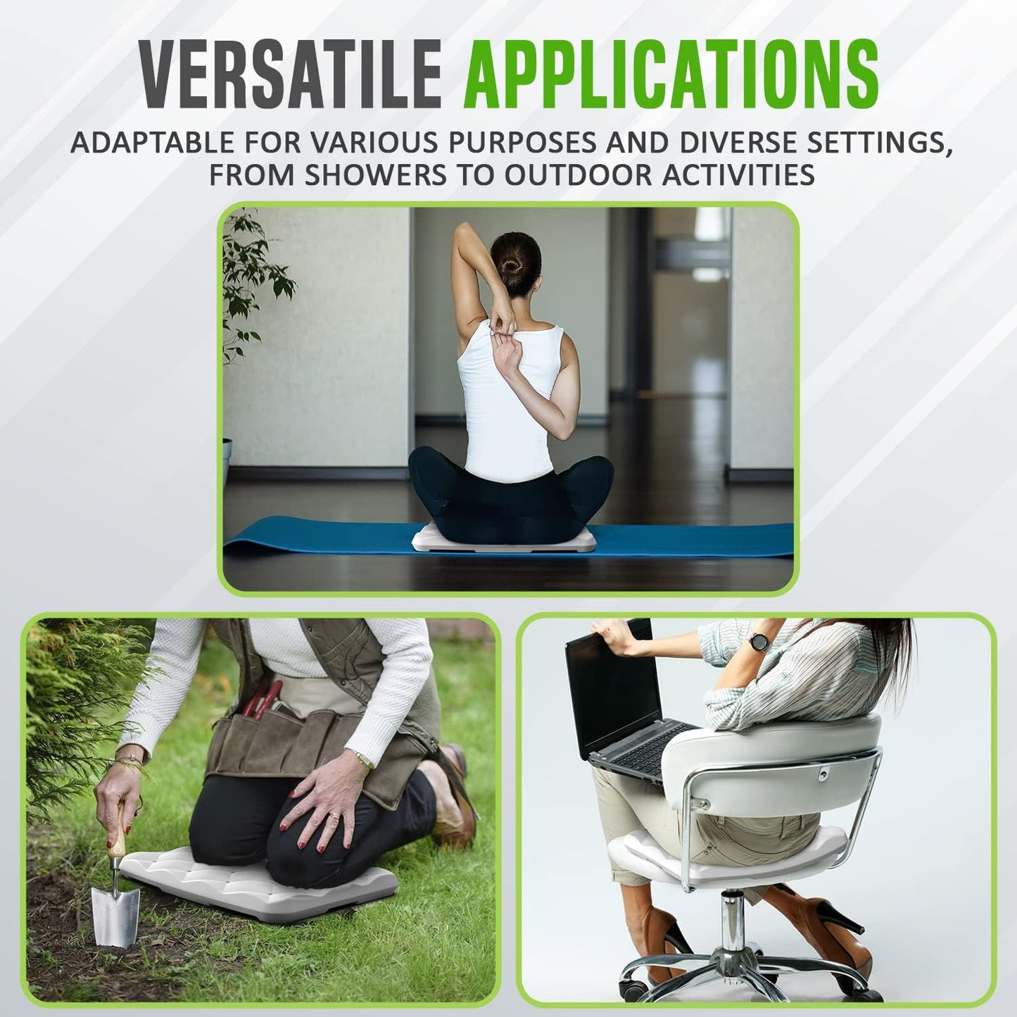 Waterproof Shower Seat Cushion for Shower Stools and Chairs