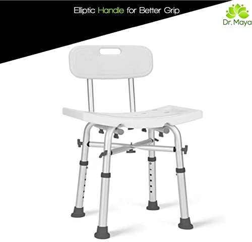 Heavy Duty Shower Chair with Back