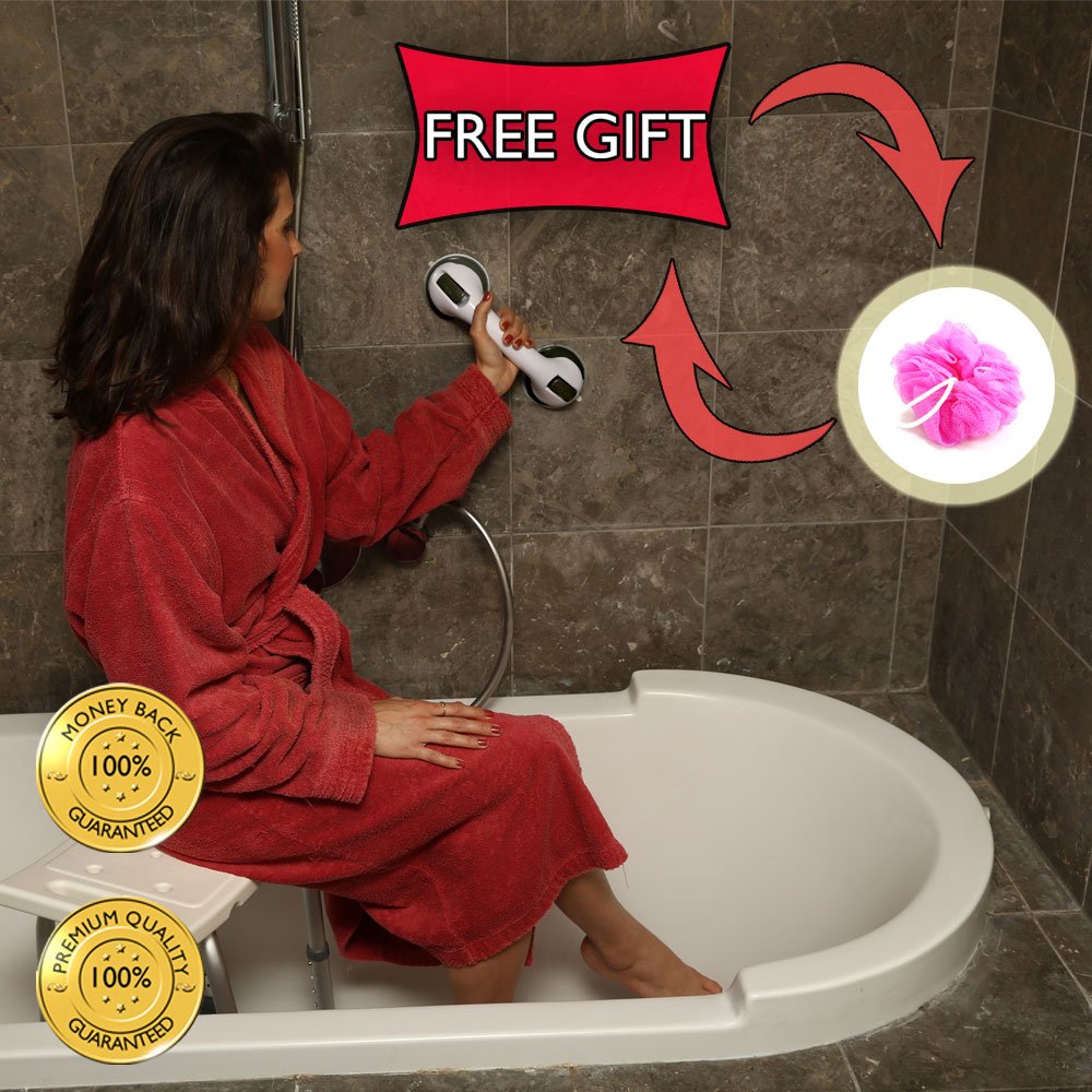 Two Suction Grab-Bars