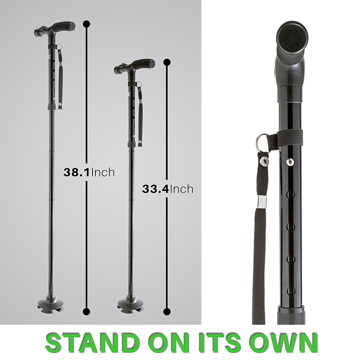 Adjustable Folding Walking Cane